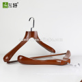 customize  branded luxury clothing suit beech wood hanger